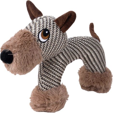Jouet pour chien froissé, peluche pour chien, jouet à mâcher pour petits et moyens chiens, jouet couineur pour chiot, jouet de dentition interactif. (1/5)