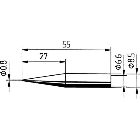 Ersa Panne a souder 0,8 mm (1/2)