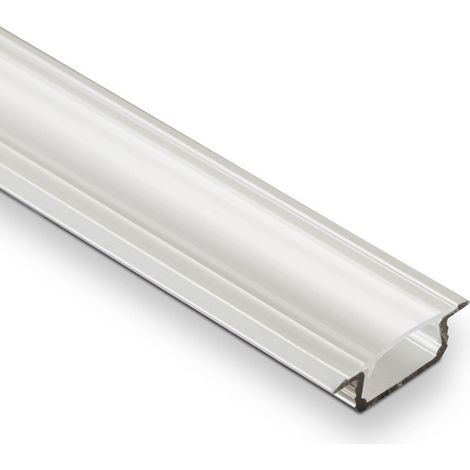 3 Stück SOTECH LED Profil-44 Einlassprofil 2000 x 22 mm mit klarer Abdeckung (1/5)