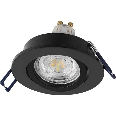 Spot LED  Smart Matter GU10 RGBW flexible noir, 4,7 W, pour maison connectée, aluminium, contrôle par application, changement de couleur (1/4)