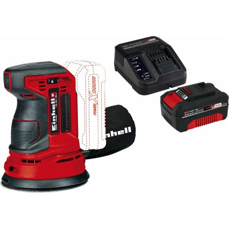 Ponceuse excentrique sans fil EINHELL TE-RS 18 Li Kit (1x 4,0 Ah) (1/5)