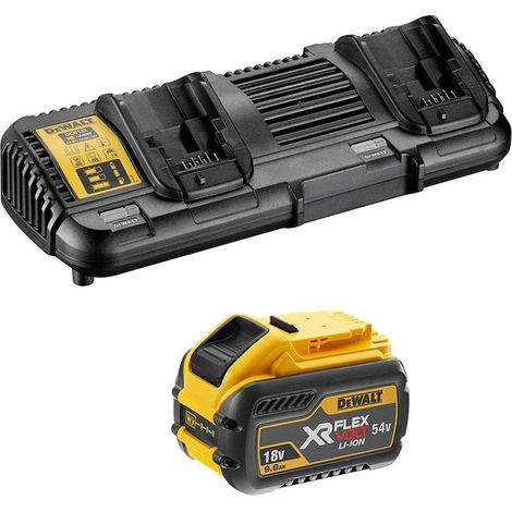 Power Set DeWALT FlexVolt DCB132X1 (1 x 54V/18V 9,0 Ah + DCB132) (1/3)