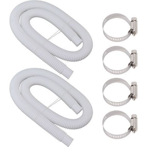 Tuyau de Rechange pour Piscine - Tuyau de Piscine - Pour Piscines Hors Sol- Compatible avec Pompe Filtrante 330 GPH, 530 GPH et 1000 GPH (1/5)