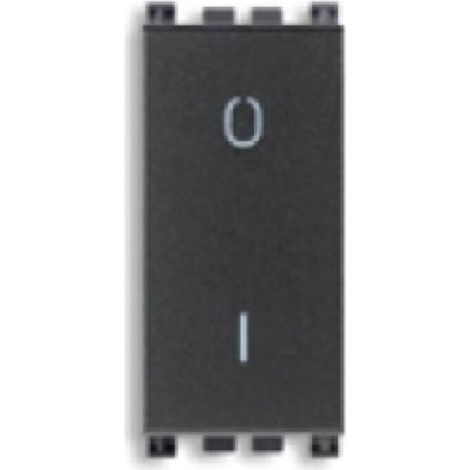 interrupteur 2P illuminable 16A gris 19015 (1/3)