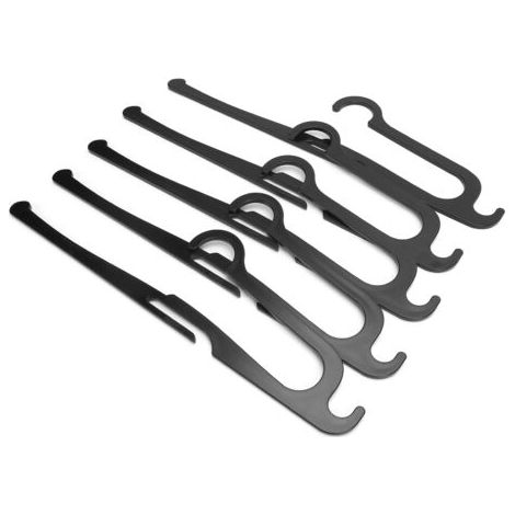 Portable Rack for Clothes - Multifunctional Plastic Hanger Organizer for Home Storage (1/5)