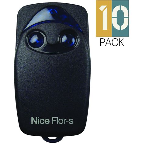 FLO2R-S Télécommande 2 canaux NICE Pack de 10