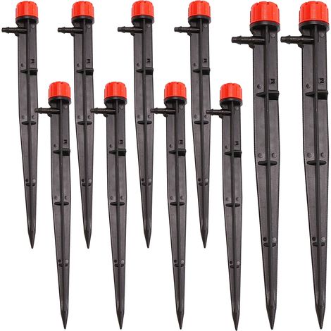 Micro Goutteur Arroseur 0 - 70l/h enfoncé dans le sol Système d'arrosage 10x