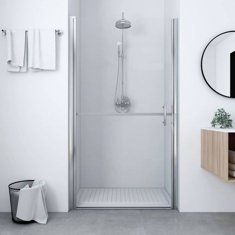Porte De Douche Porte et paroi de douche - Verre trempé 100x178 cm BV165471 - BonneVie (1/4)