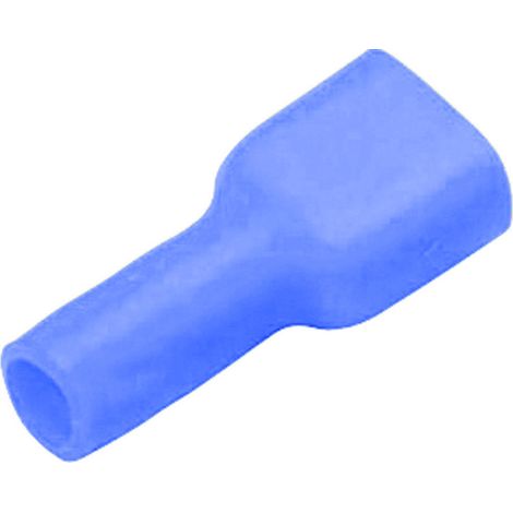 Cosse à languette mâle 6.3 x 0.8 mm Vogt Verbindungstechnik 3970S 180 ° entièrement isolé bleu 1 pc(s) D28041
