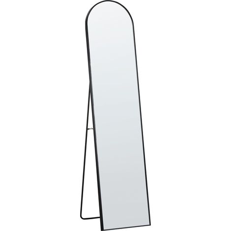 Standspiegel BAGNOLET 150 cm Metall Schwarz (1/5)