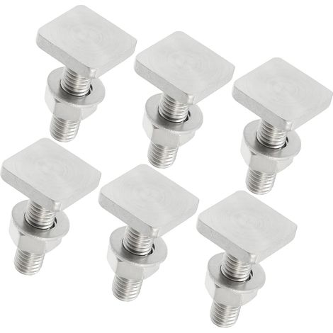 Roof Rack T Shaped Slot Bolt/for Car/Stainless Steel / 6 Pcs