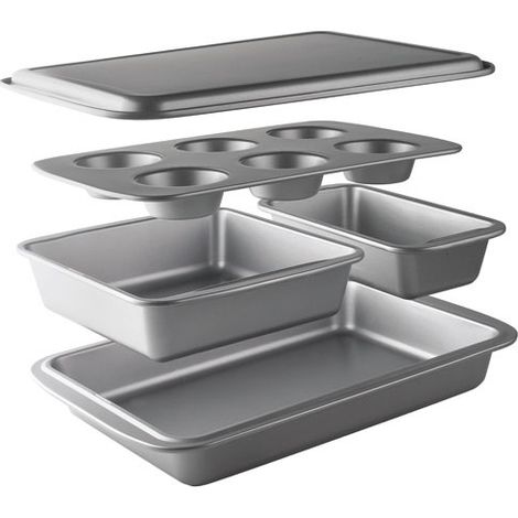 Lacor Delize Set aus 5 antihaftbeschichteten Formen