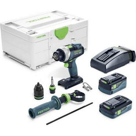 Festool Akku-Bohrschrauber TDC 18/4 5,0/4,0 I-Plus QUADRIVE - 577649 (1/5)