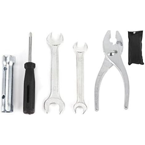 Kit d'outils de réparation moto universel clé + tournevis pince ensemble prise bougie d'allumage - (1/5)