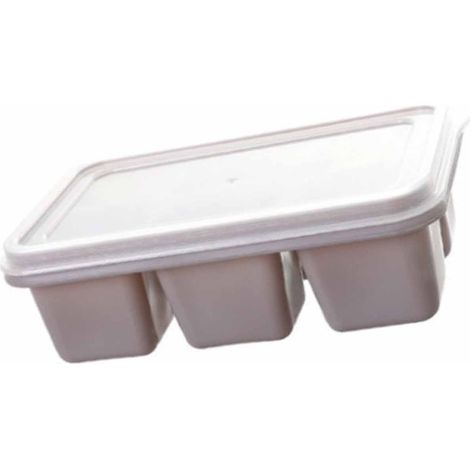 Bac à glaçons grande capacité, polyvalent et facile à utiliser, avec couvercle, pour la maison (1/5)