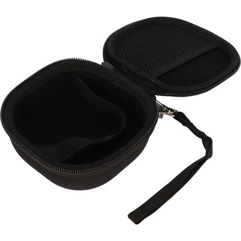 Étui rigide de transport pour enceinte Bluetooth noir, sac de rangement pour haut-parleur sans fil portable, protection extérieure. (1/5)