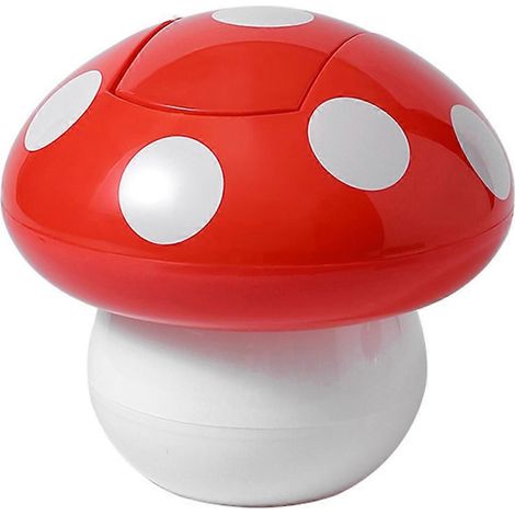 Petite poubelle de bureau, mini-poubelle en forme de champignon, poubelle de table (1/5)