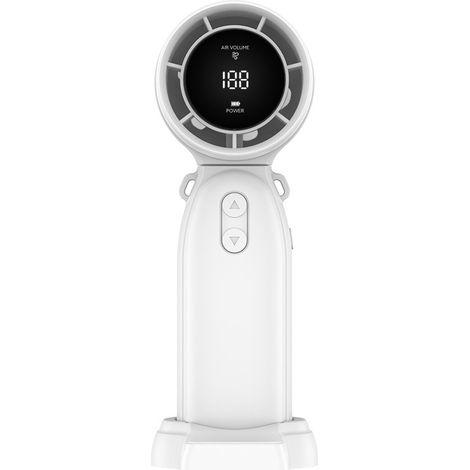Mini ventilatore portatile Turbofan con batteria da 5000 mAh per viaggi, campeggio e attività all'aperto
