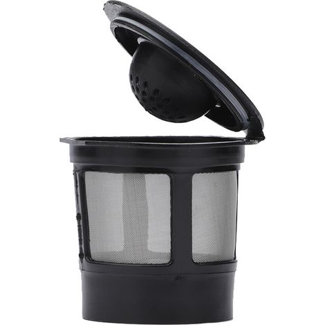 Capsules café réutilisables compatibles K-Cup, filtres rechargeables écologiques, dosettes café lavables pour machine expresso et café maison (1/5)