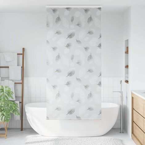 Store enrouleur de douche，Store à rouleau avec cassette largeur du tissu 86 cm CFW6131388 (1/5)