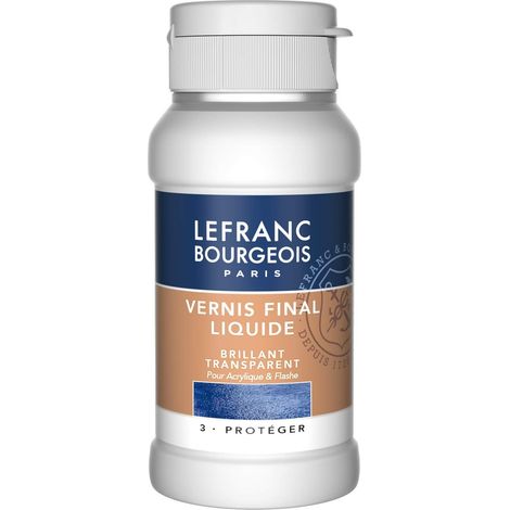 Lefranc Bourgeois Vernice Finale Liquido Lucido 120 ml (1/2)