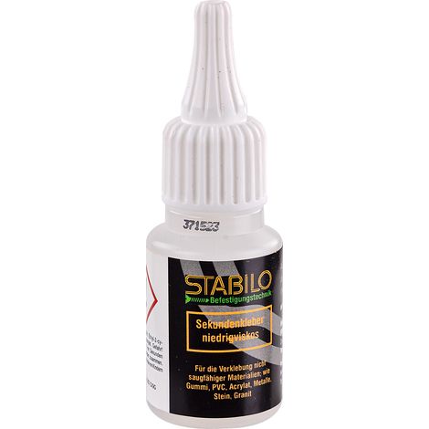 Stabilo Sekundenkleber 20g, Sofortkleber, Alleskleber, Universalkleber (1/3)