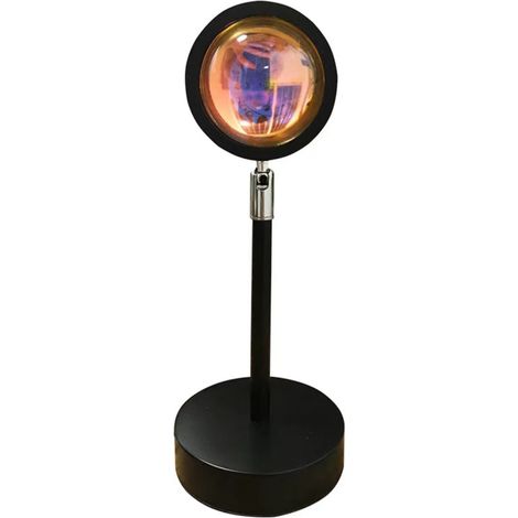 Lampe coucher soleil projection RGB 16 couleurs – Application graffiti, télécommande incluse (1/5)