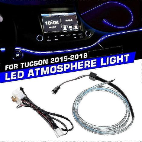 LED-Innenraumbeleuchtung für Hyundai Tucson (2015–2018) – Armaturenbrettrahmen-Zierleiste Edition 0620