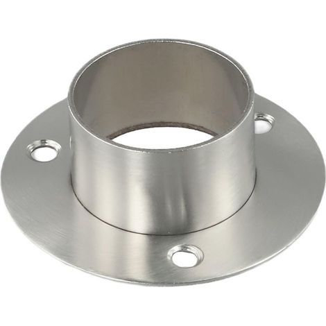Support de bride rond en acier inoxydable pour raccords de tuyaux, solution pour installations domestiques (38 mm) (1/5)