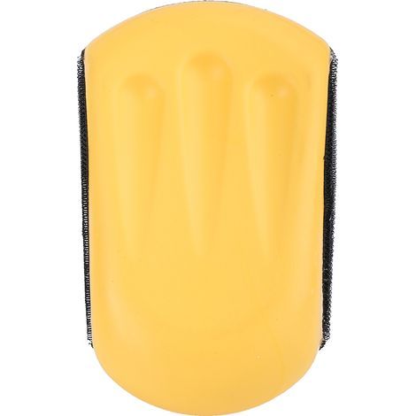 5" (125 mm) Hand-Schleifblock mit Klettverschluss, Polierscheibe (1/5)