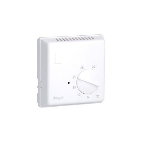 Thermostat ambiance bi-métal chauf eau chaude avec contact à ouverture 230V (25809) (1/2)
