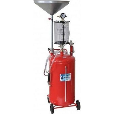 926 ASPIRATORE D'OLIO ESAUSTO 80LT + RACCOGL. PNEUMATICO AD ARIA - BONEZZI ITALY