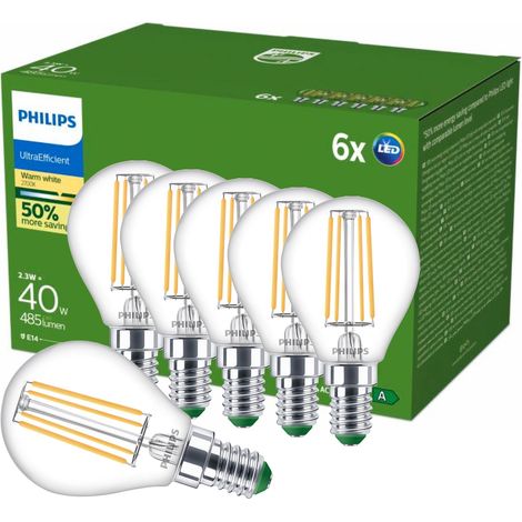 Lampadina Philips ultra efficient 2.3W 485lm