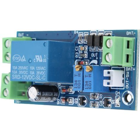 Carte de protection de batterie, module de contrôle de charge automatique contre la sous-tension et la décharge excessive, 12 V CC (1/5)