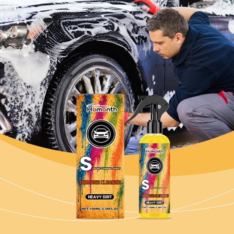 Nettoyant auto ultra-puissant, efficace contre la saleté, les taches d'eau et notamment les taches d'huile, convient à divers matériaux – 100 ml -- DTEKGAZ (1/5)