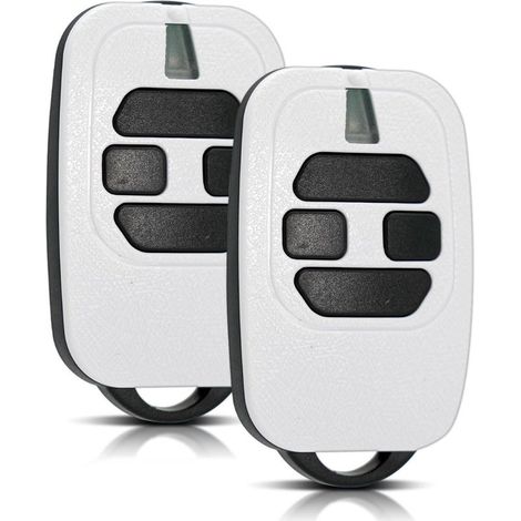 pezzi - Telecomando per cancello - Frequenza 433,92 MHz - Compatibile con DEA GTI GT2 Mio TR - 4 canali per garage e cancelli automatici - Nero - 8x5x1cm (1/5)