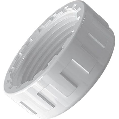 Bouchon obturateur femelle, raccords de plomberie en PVC, bouchons obturateurs, bouchon tuyau fileté interne blanc 40mm Blanc (1/5)
