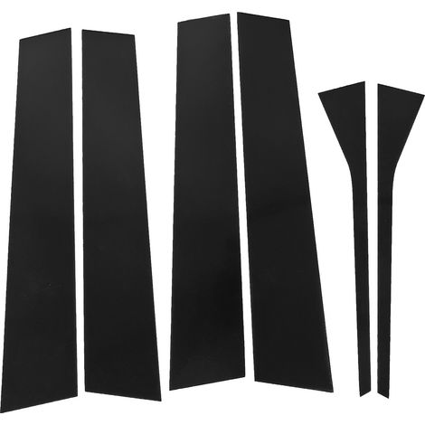 de 6 garnitures de montants de porte latérales effet miroir