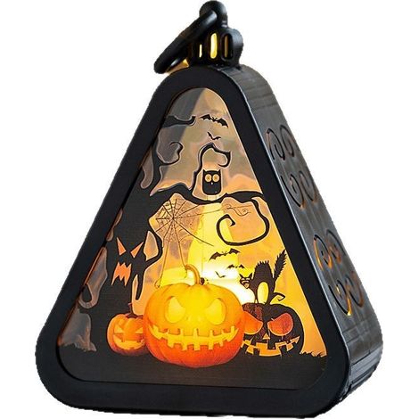 Décorations d'Halloween Irovami, citrouilles sculptées portables, petits cadeaux d'Halloween, décorations de table d'Halloween, accessoires de mise en scène, citrouilles (1/5)