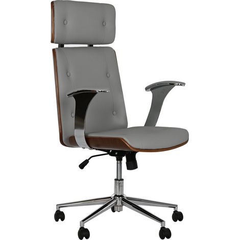 Silla Pu Madera 71X69X108,5 Ruedas Beige (1/5)