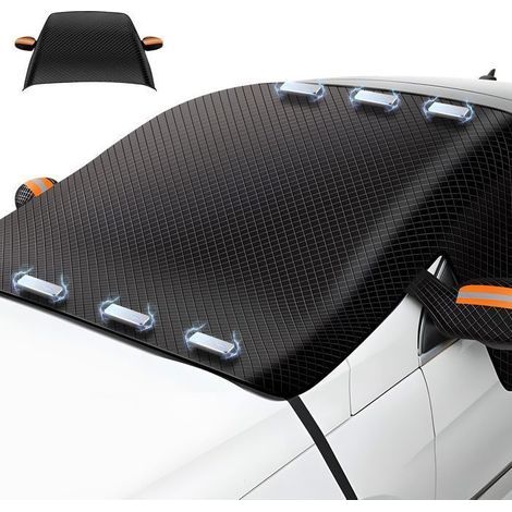 KLVGTIFS PU – Magnetische Autowindschutzscheibe. Wind- und wasserdicht. Geeignet für Limousinen und SUVs. Maße: 258 x 114 cm. (1/5)