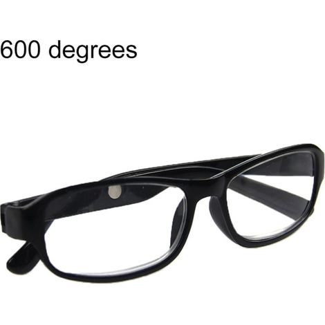 Lunettes de lecture +4,5 +5,0 +5,5 +6,0 degrés Verres optiques Lunettes Lunettes qd best Noir 6