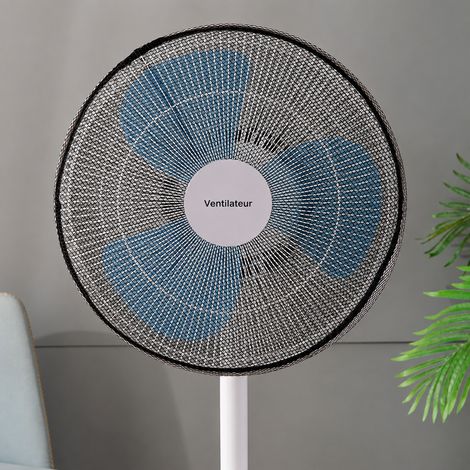 Housse filet de protection pour ventilateur anti-pince-doigts noir élastique noir réf 3185 100 g – Livraison gratuite