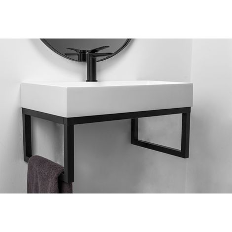 KONGLOMERAT-WASCHBECKEN REA GOYA 50 WHITE