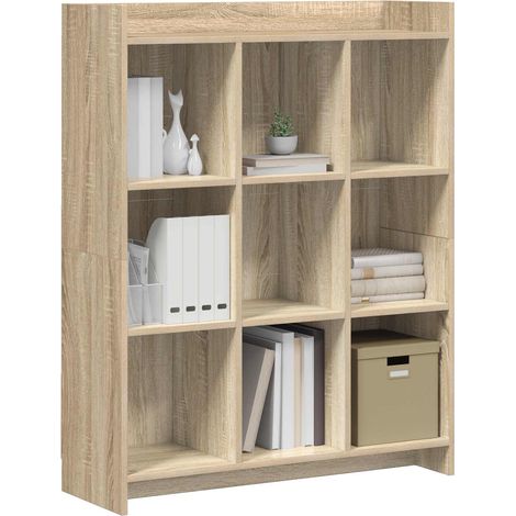 Libreria Armadio per Libri Rovere Sonoma 87,5 x 30 x 111 cm Legno ingegnerizzato (1/5)