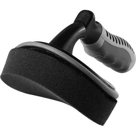 Éponge Amovible Brosse de Nettoyage Pneu Voiture avec Manche, Outil Entretien Auto, 1 Pièce (1/5)