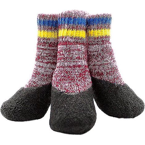 2 Paar rutschfeste Hundesocken