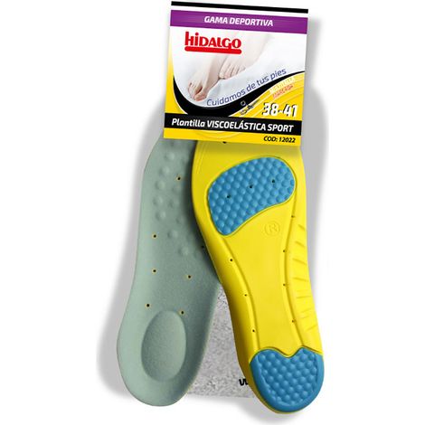 6 Einlegesohlen für Schuhe Viscoesport T: 38-41 Hidalgo - Hidalgo