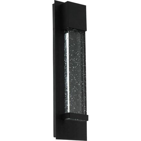 Eglo Villagrazia Aplique Exterior Negro LED 30 cm