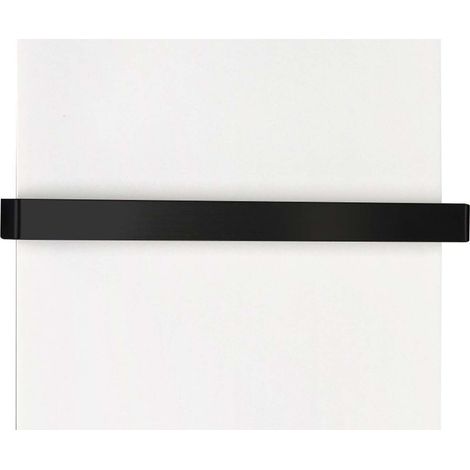 Sapho Tabella - Toallero, 39 cm, negro mate MI390B (1/4)
